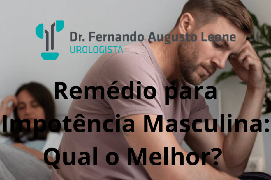 remédio para impotência masculina