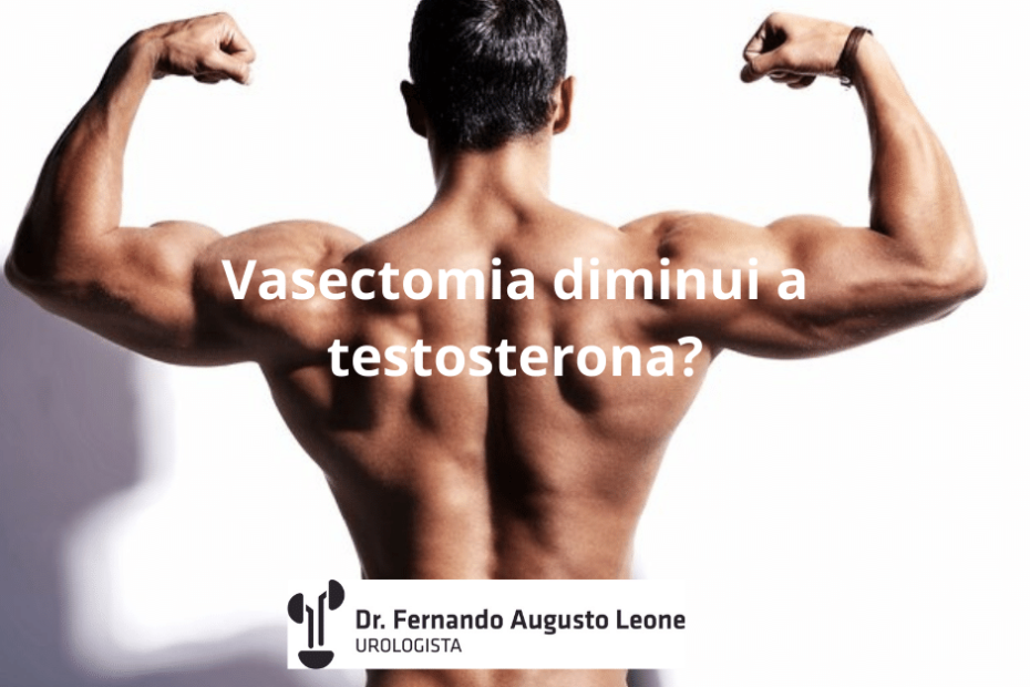 Vasectomia diminui a testosterona?